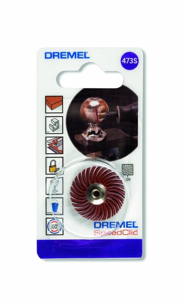 Dremel 473S, Esikiillotusharja, 3,2 mm, 2,5 cm