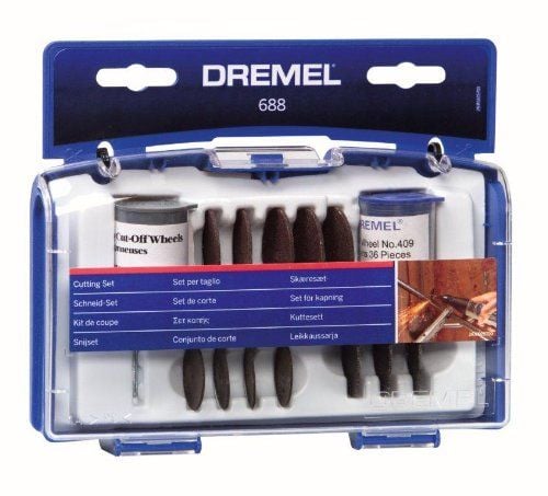 Dremel 688 - Tilbehørssett for roterende verktøy - 69 deler - for Dremel 3000, 4000, 4200, 7700, 8100, 8200
