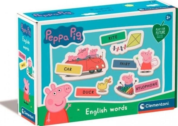 Clementoni Clementoni engelsk for de yngste. Peppa gris 16738