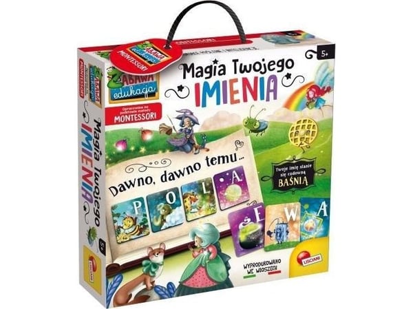 Lisciani Gra Montessori Magi med ditt namn