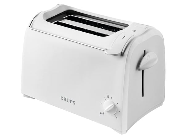 Krups ProAroma, 2 viipale(i)ta, Valkoinen, 700 W
