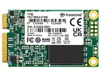 Transcend MSA372M, 32 GB, mSATA, 550 MB/s, 6 Gbit/s