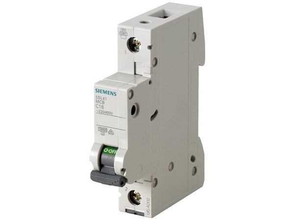 Siemens 5SL4101-7, Dvärgbrytare, IP20