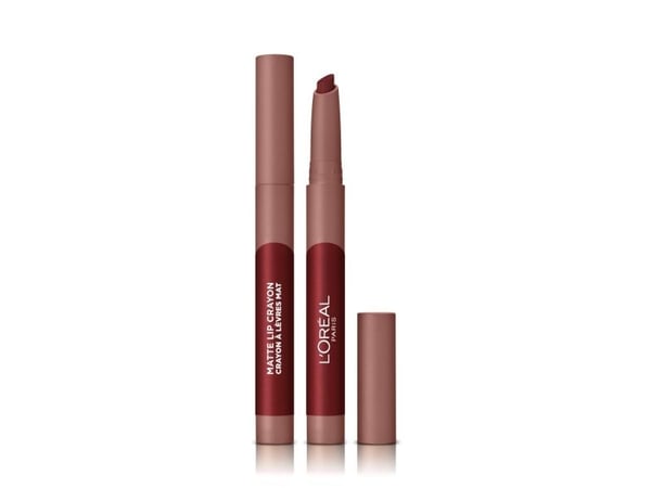 L'Oreal Paris Infallible Very Matte Lip Crayon Lipstick Smudge Proof Plum 112 Spice of Life