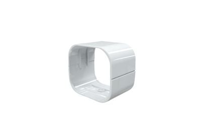 T75-H samlingskåpa - 78x58 mm, vit RAL 9010