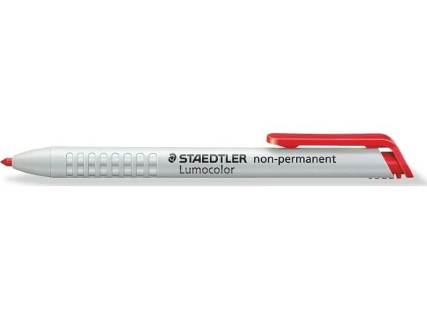 STAEDTLER Lumocolor omnichrom - Markør - ikke-permanent - rød - 3 mm - retraktil