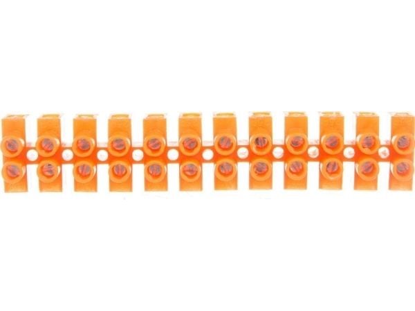 GTV 12-napainen liitin 2.5mm2 3A oranssi lz-25 LZ-25MM00-00