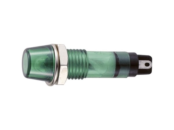Vakiomerkkivalaisin polttimolla Vihreä B-403 24V GREEN Sedeco 1 kpl