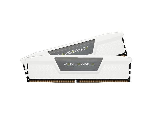 CORSAIR Vengeance - DDR5 - sett - 32 GB + 2 x 16 GB - DIMM 288-pin - 5200 MHz / PC5-41600 - CL40 - 1.25 V - hvit