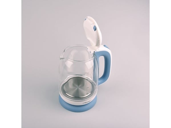 Feel-Maestro MR-056-BLUE, 1,7 l, 2200 W, Blå, Glas, Vattennivå indikator, Överhettningsskydd