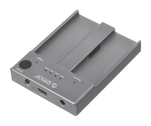 Orico M.2 PCIe MVMe-dokkingstasjon - USB-C 3.2 Gen 2 (M2P2-C3-C-EU-GY-BP)
