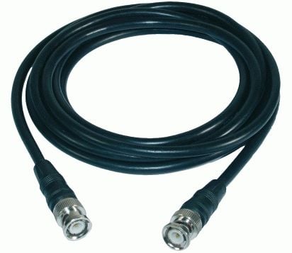 ABUS TVAC40020 Videoförlängningskabel [1x BNC-kontakt - 1x BNC-kontakt] 3,00 m Svart