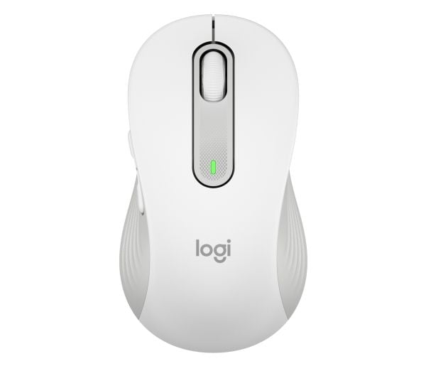 Logitech Signature M650 L for Business - Mus - høyrehendt - 5 knapper - trådløs - 2.4 GHz, Bluetooth - Logitech Logi Bolt USB-mottaker - elfenbenshvit