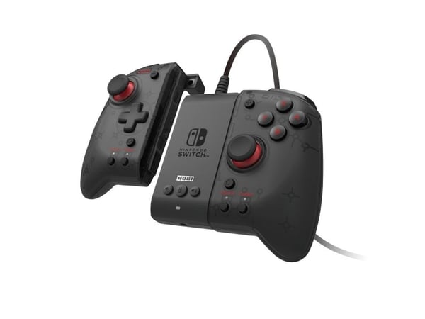 Hori Split Pad Pro, Videopeliohjaimen lisälaite, Nintendo Switch, Musta, USB, 65 mm, 28 mm