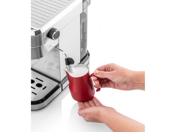 ETA Stretto 2180 90000 - Kaffemaskin med melkeskummer - 15 bar - rustfritt stål