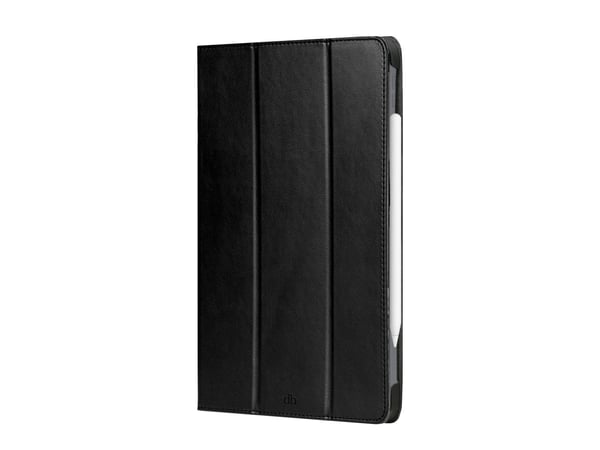 dbramante1928 Risskov - Lommebok for nettbrett - helnarvet lær - svart - 10.2" - for Apple 10.2-inch iPad (7. generasjon, 8. generasjon, 9. generas...