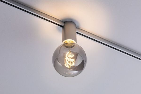 Paulmann Socket, Skena för spotlight, E27, 1 lampor, Krom