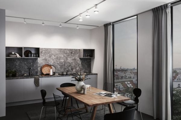 Paulmann Socket, Skena för spotlight, E27, 1 lampor, Krom