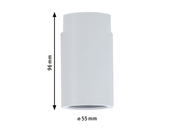 Paulmann Socket, Skena för spotlight, E27, 1 lampor, 230 V, Vit