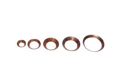 kobberpakning 3/8'' - Konisk pakning i kobber kobberpakning 3/8'' - Konisk pakning i kobber