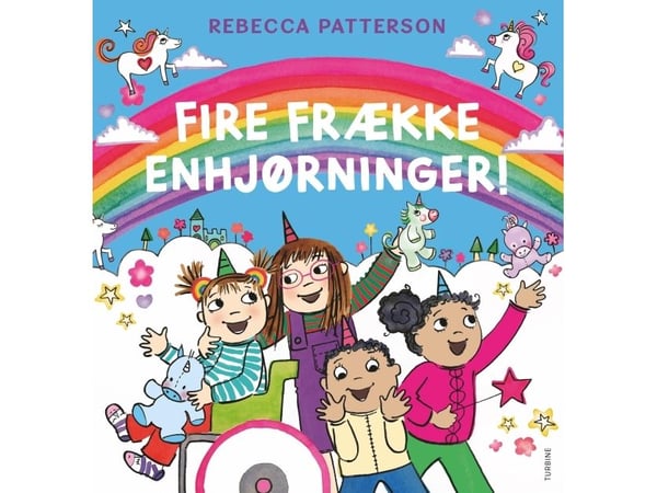 Neljä tuhmaa yksisarvista! | Rebecca Patterson | Kieli: Tanska