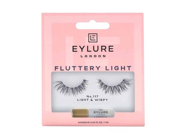 Eylure Naturalite Strip Eyelashes Texture Artificial Eyelashes With Glue Filling Effect 117