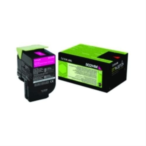 Lexmark 802HM, 3000 sivua, Magenta, 1 kpl