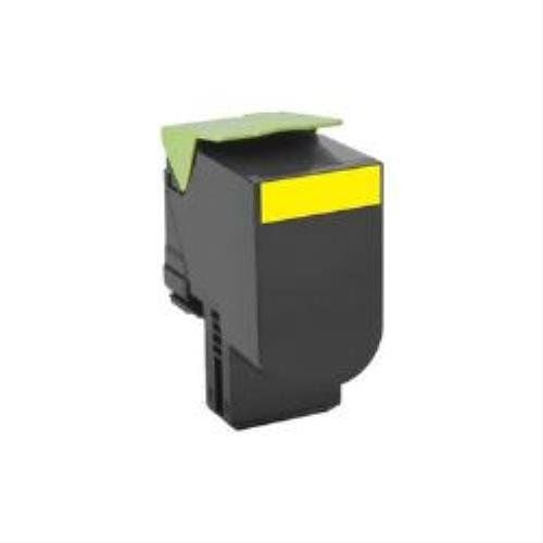 Lexmark 802Y, 1000 sivua, Keltainen, 1 kpl