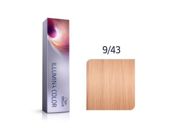 Wella Illumina Color Blonde 9/43, 60 ml