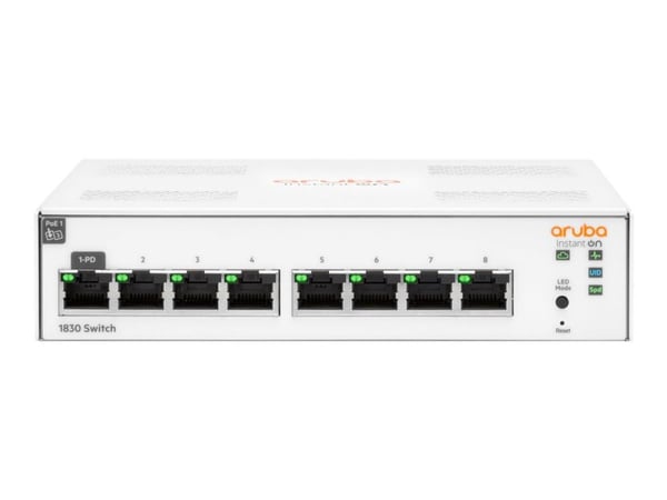 HPE Networking Instant On 1830 8G Switch - Switch - smart - 8 x 10/100/1000 - stasjonær