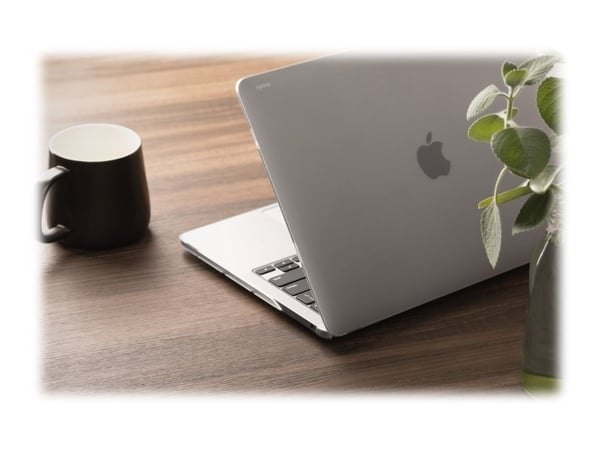 Moshi iGlaze Hardshell Case - Hårt fodral för bärbar dator - stealthgenomskinlig - för Apple MacBook Pro 13.3" (Early 2020)