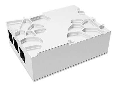 Akasa case AKASA case Gem, för Raspberry Pi 4 Model B, aluminium, silver