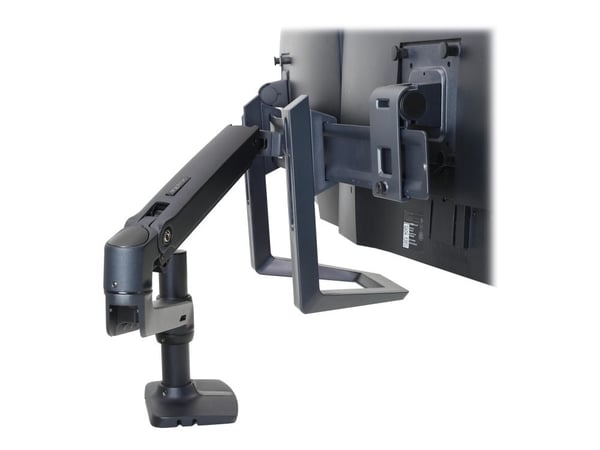 Ergotron LX - Monteringskomponent (håndtak) - for LCD-skjerm - svart - armmonterbar - for P/N: 45-489-224