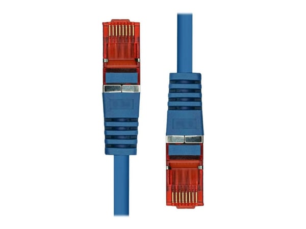 ProXtend - Koblingskabel - RJ-45 (hann) til RJ-45 (hann) - 75 cm - 6 mm - UTP - CAT 6 - halogenfri, uten hindringer, flertrådet - blå