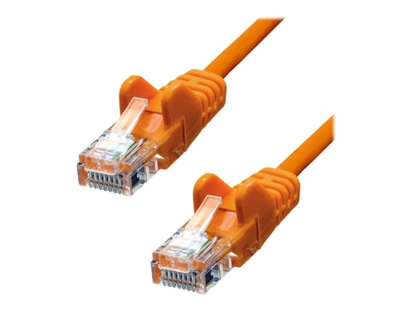 ProXtend - Liitosjohto - RJ-45 (uros) - RJ-45 (uros) - 7 m - UTP - CAT 5e - muotoiltu, solmuton - oranssi