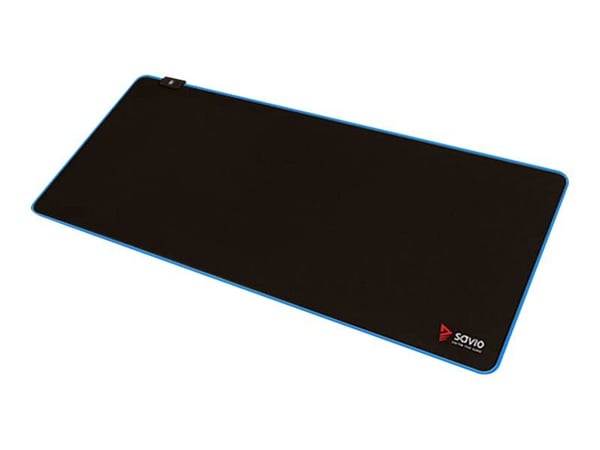 SAVIO GAMING Turbo Dynamic - Musematte - LED Edition - størrelse XL