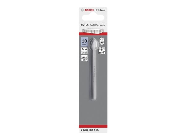 Bosch CYL-9 - Bor - for keramisk - 10 mm - cylindrical - lengde: 90 mm