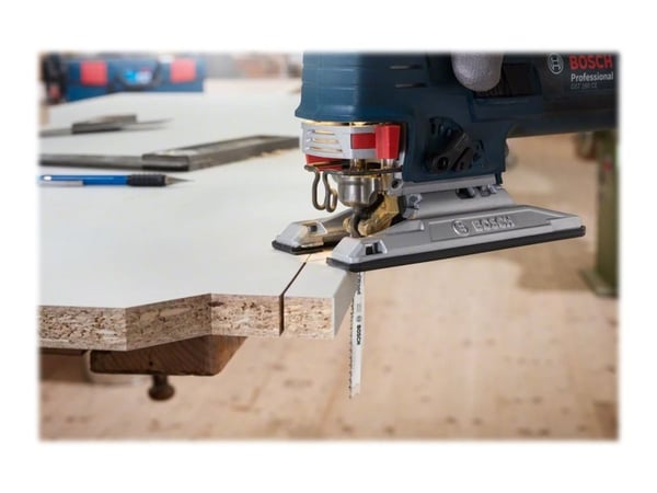 Bosch Progressor for Wood T 234 X - Stikksagblad - for tre, kartong, fiberplate, bløtt tre, ikke-slipende trematerialer - 3 deler - T-skaft - lengd...