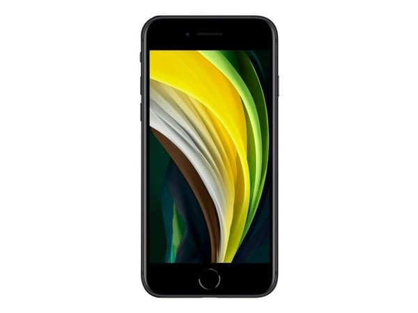 Renoverad Apple iPhone SE 2:a gen 128GB (Svart) - Skick: B-kvalitet