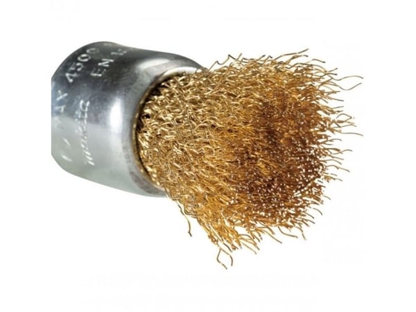 Makita - Wire cone brush - for tre, stål - 28 mm - heksagonal - for Makita DDF485Z, DDF486Z, DDF487Z