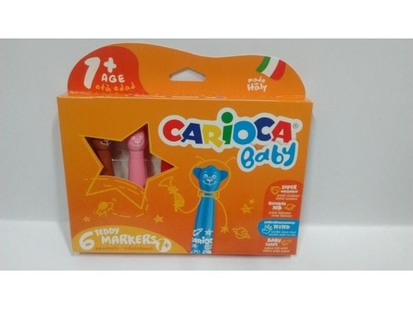 KW Trade tusjpennetter Carioca Misiaki 6 farger (42815)