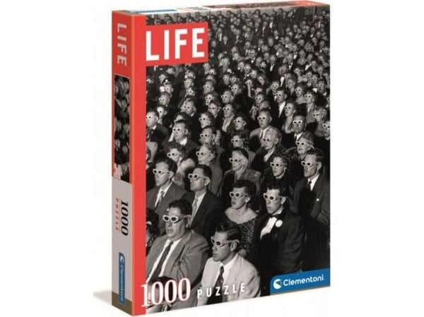 Clementoni Life Magazine - Life in 3D - puslespill - 1000 deler