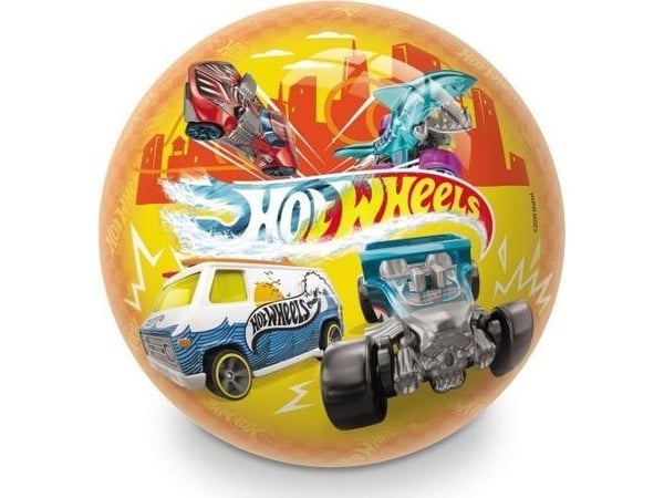 Mondo grå gummiboll 23 cm - Hot Wheels Bio Ball