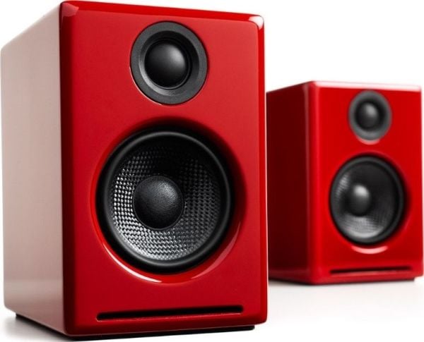 AudioEngine Audioengine A2 + BT red Active Bluetooth Speakers