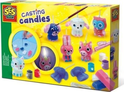 SES Creative Play: Vahakynttilät ja glitterit
