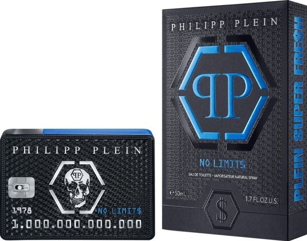 Philipp Plein No Limits Super Fresh Eau De Toilette Spray 50ml