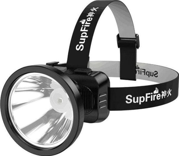 Superfire HL51 - Hodelykt - LED - 3-modus - 2.5 W