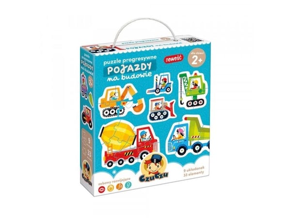 Czuczu Progressive puzzles - Vehicles under construction