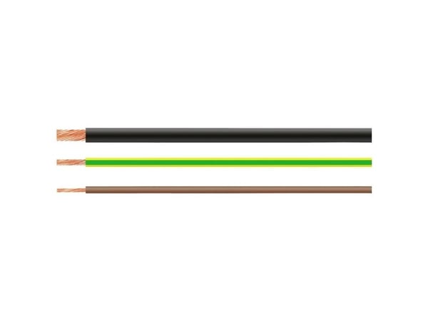 Helukabel 29764-1000 Tråd H07V-K 1 x 2,50 mm² Mörkblå och vit 1000 m