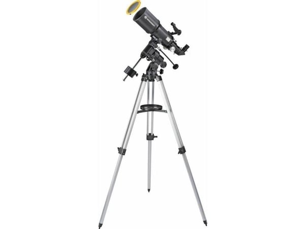 Bresser Optik Polaris 102/460 EQ3 lins teleskop ekvatorial akromatisk forstørrelse 23 til 345 x